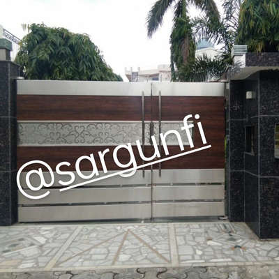 ss gate & railings with barring system
#maingatedesign #StainlessSteelBalconyRailing #GlassBalconyRailing #Steeldoor  #SteelWindows #furnitures