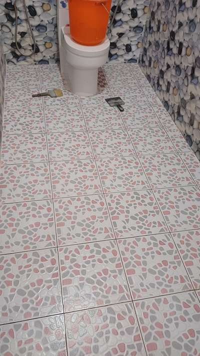 TOILET EPOXY GROUTING