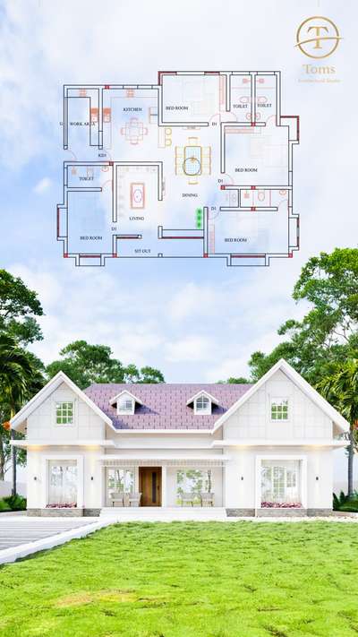 Enter a realm of timeless elegance and refined sophistication. 🏡✨ This ultra-luxurious home is crafted to inspire at every turn, elevating your lifestyle to extraordinary heights. 

#TOMSArchitects #ArchitecturalDesign #InteriorAndArchitecture #DesignMatters #ModernLiving #CreativeSpaces #BuiltWithPurpose #TimelessDesign #HomeThatInspires #architectlifestyle