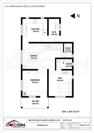 1550Sqft Residential Floor Plan
#FloorPlans #Residentialprojects #HouseDesigns