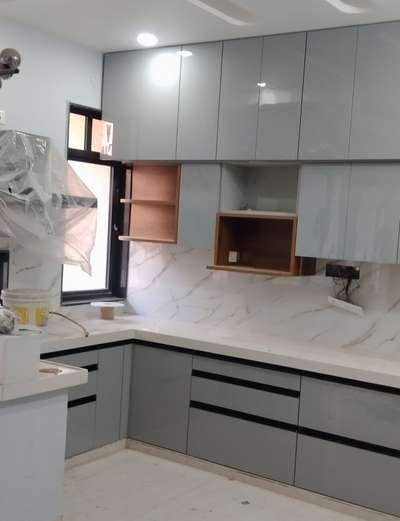 modular kitchen acrylic  #