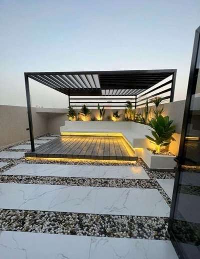 Pergola for Terrace  #terracegarden  #Architect  #pergola