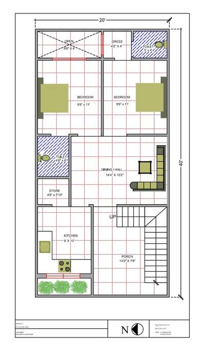 #newone#800sqft#2dplan