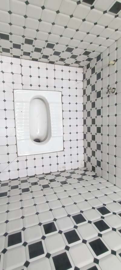 Toilet Tiles 1×1/2 clean finish