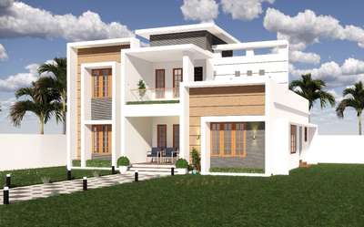 sajeer&shabna house  at kottiyam

 # 2200sq. ft