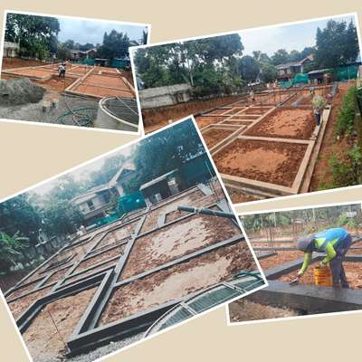 #WaterProofings # Foundation waterproofing to prevent capillary moisture penetration.. Work Performed at Kaduvakulam, Kottayam.