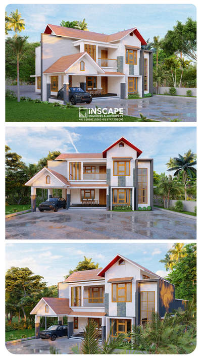 Exterior Elevation #3d 
💠നിങ്ങളുടെ സ്വപ്ന ഭവനങ്ങളുടെ  3D view, പ്ലാൻ ഏറ്റവും കുറഞ്ഞ നിരക്കിൽ നിങ്ങൾ ഇഷ്ടപ്പെടുന്ന രീതിയിൽ .... 
📱call / whatsApp : Wa.me/+918589811936
.
.

 🏬🏫 iNSCAPE ENGINEERS & ARCHITECTS
.
.
#3DPlans #exteriordesigns #exteriors #ElevationHome #KeralaStyleHouse #3Dexterior #3design #3ddesigns #HouseRenovation #exterior3D