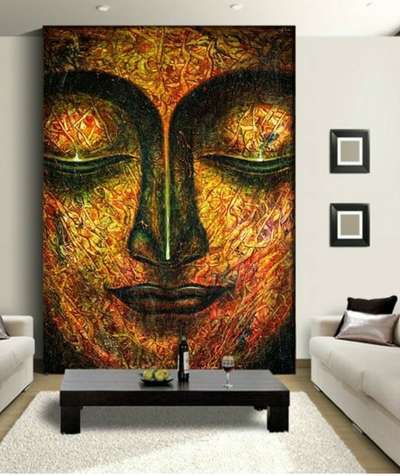 #Wallpaper  #Customized  #walldecor  #buddha #HomeDecor #budhhawall