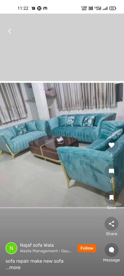 contact me 4 a designer sofa ..