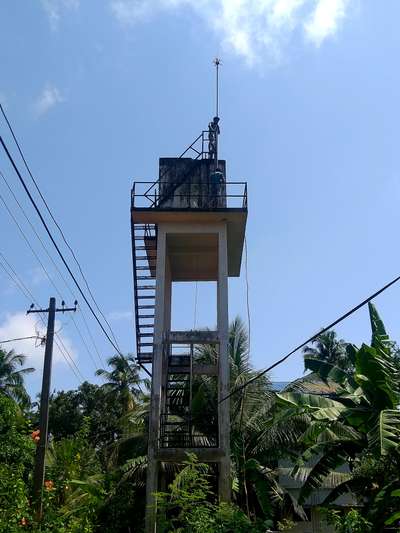 13 neediled lightning arrester installed @ Thrissur - Palazhi