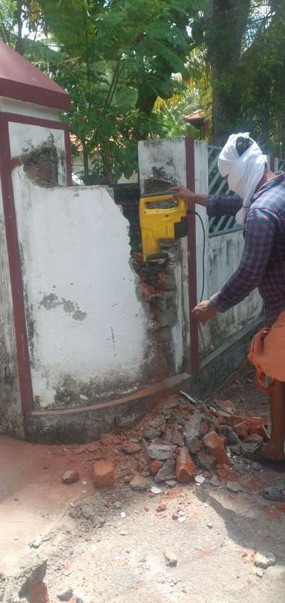 #Demolishing work #Vishnu#9072550574#Alappuzha