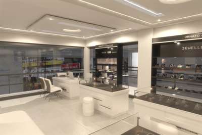 jewellery and cosmetics showroom 3D. the project is happening at kaloor ernakulam  #InteriorDesigner  #cupboard #office&shopinterior