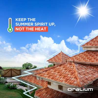 Is the scorching summer wave heating up your home and in turn weighing down your wallet? Then switch to Oralium Aluminium roofing sheets as it has a property of high reflectivity and low emissivity compared to any other metal roofing. Be wise​, Choose ​​Oralium and keep your homes cooler this summer with low energy consumption.
#OraliumRoofingSheets #AluminiumRoofing #Novatile #Grantile #Magnatile #OraliumStrong #Galvalium #PVDFcoating #SDPcoating #roofingsheet #roofingsolutions #roofingcompany #roofingcontractors#roofingexperts #commercialroofing #residentialroofing #industrialroofing #metalroof #roofrepair #construction #renovation #brandstorepost