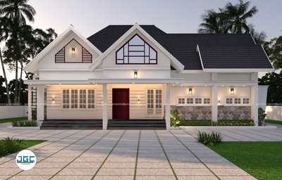 #ElevationHome #homedesigningideas #homedesignkerala #ElevationHome #Architectural&Interior #architecturedesigns #3DPlans