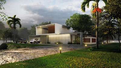 box house @ taliparamba 
3000 sqft contemporary house