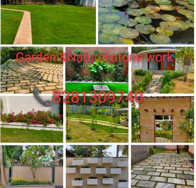 garden work &inter lock &stone work contact