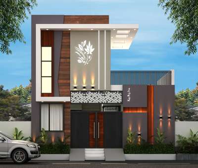 #Front Elevation # 3d design # Front design