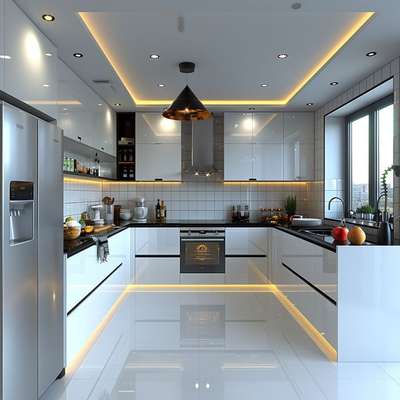 kitchen interior design  #ModularKitchen  #KitchenIdeas  #WoodenKitchen  #ModularKitchen  #KitchenLighting  #KitchenDesigns  #KitchenRenovation  #LShapeKitchen