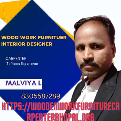 Wood Work Furniture: Price indicated is for posting purposes only.
Jugal: 8305587289
Malviya :6263705344 https://woodenworkfurniturecarpenterbhopal.org
Email add: jugal.malviya12345@gmail.com
SERVICES/PRODUCTS:
✅ Modular Office Partition
✅ Linear Workstation
✅ Executive Table
✅ Office Table
✅ Conference Table
✅ Clerical chair
✅ Mesh Chair
✅ Executive Chair
✅ Gang Chair
✅ Visitor Chair
✅ Mobile Pedestal
✅ Lateral Cabinet
✅ Filing Cabinet
✅ Lockers
✅ Reception Counter and many more!
WE:Complete Wood work  furnituer #jugal  #KitchenInterior  #malviyainterior ok