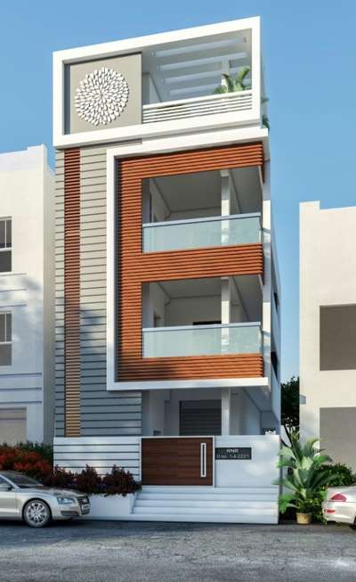 Exterior design // Front Elevation ₹₹₹ 20X45 House  #sayyedinteriordesigner  #exteriors  #ElevationDesign  #size20x45