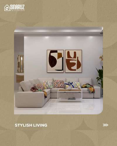 stylish living ✨

#LivingroomDesigns #sinaruzbuilders #interior#budgetfriendly
#LUXURY_INTERIOR #premiumproduct