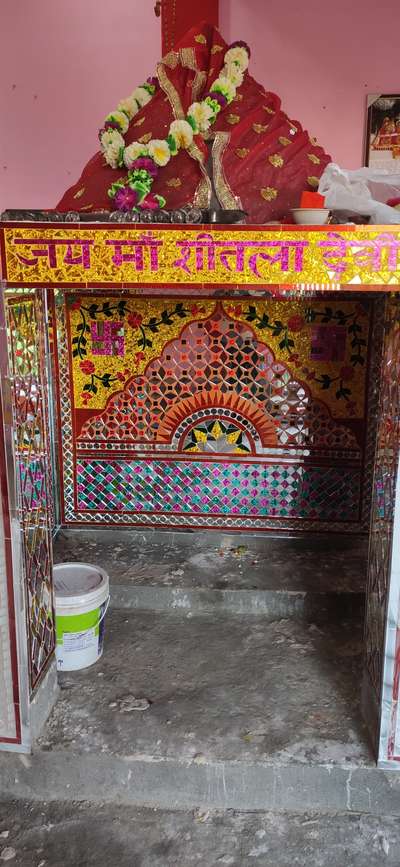 #kamal glass art #temple work #