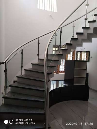 #spiralstair  #spigot  #spider #GlassHandRailStaircase  #GlassBalconyRailing  #GlassStaircase