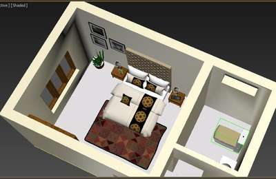 bedroom designing 3ds max  #3DPlans  #3dbedroom