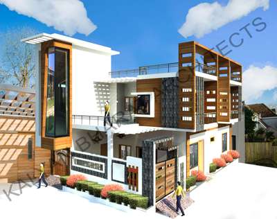 residential project by kalyan Bharat Architects