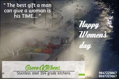 Happy Womens day from Green kitchenss
#stainlessSteelkitchens#guaranteedkitchens#vanities#wardrobs#interiors#