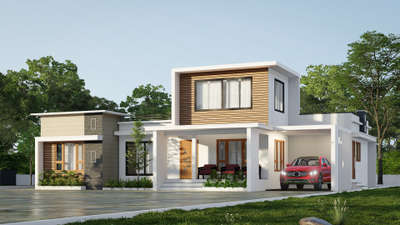 1400 sqft residential building p@ engapuzha