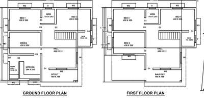 new project  2d plan  #2DPlans  #4BHKPlans  #2storyhouse  #ContemporaryHouse  #2ddrwaings