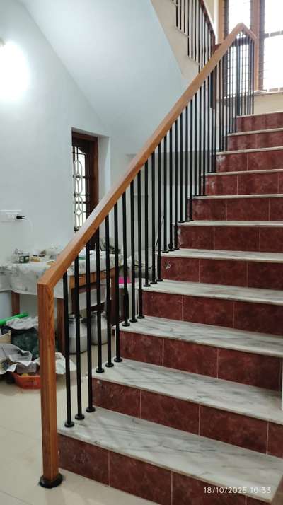 gi#handrail #wood finishing