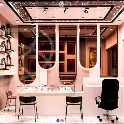 #jewellryshowroom #jewellerystoredesign  #InteriorDesigner  #showroomdesign  #Architectural&Interior  #interiores