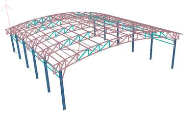 Structural Designing of Steel sheds
#SteelRoofing #trussworkdesign #trussroof #steelstructure #structuraldesign
