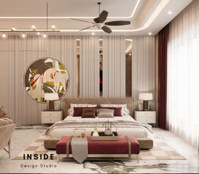 Luxury bedroom design ✨  #BedroomDecor  #MasterBedroom #InteriorDesigner #render3d3d