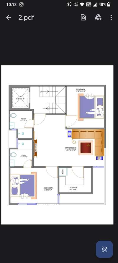 Required Estimate for Construction 4 Floor on plot size 70 Gaj, 22.5ft *28.5ft