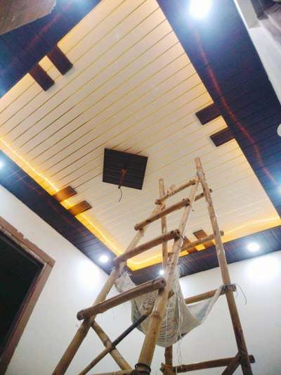 pvc false ceiling #FalseCeiling #PVCFalseCeiling #like #awesome #Finish #lowbudget