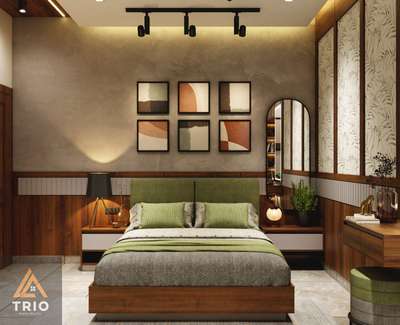 bedroom model @guruvayoor #triointeriors #vyshnav_kandanassery #guruvayoor #BedroomDecor