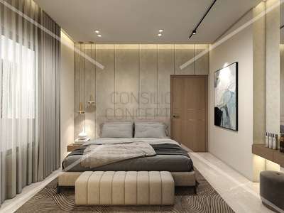 Proposed Bedroom Interior design work for Kochi site.....

 #Minimalistic  #ContemporaryDesigns  #cieling  #LUXURY_INTERIOR  #Ernakulam  #BedroomLighting