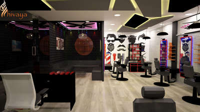 Men's salon design