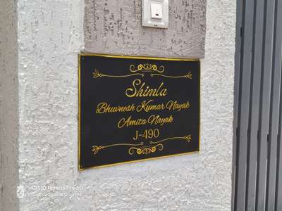 LED name plate and normal name plate