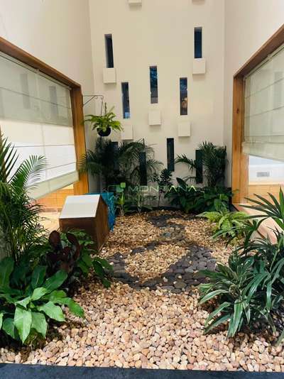 #cortiyard  #montanalandscape  #IndoorPlants  #pebbleswork  #LandscapeIdeas  #Landscape  #LandscapeGarden  #LandscapeDesign  #Lawn  #NaturalGrass  #naturalstone  #BalconyGarden  #RooftopGarden  #rooftop  #gardening