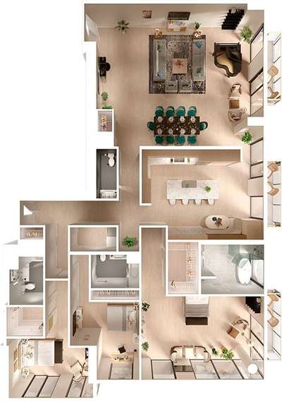 बनवाए अपना 3D फ्लोर प्लान मात्र ₹1000 में
 #3floorplan  #3DPlans