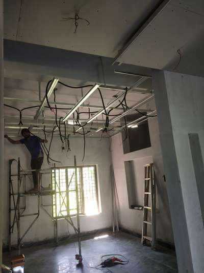 on going project #FalseCeiling   #InteriorDesigner   #BedroomDesigns