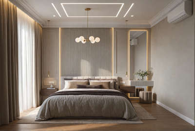 master bedroom ✨ 
.
.
.
.
.
.
.
#BedroomDecor #MasterBedroom #BedroomDesigns #BathroomTIles #2BHKHouse #BedroomDecor #CalciumSilicateBoardCeiling #HouseDesigns #Designs #HomeDecor