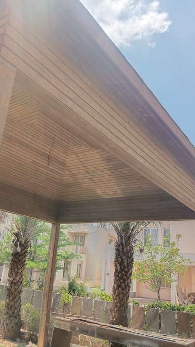 thermo pine pergola