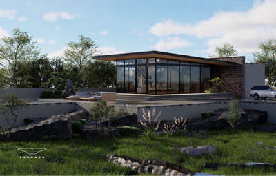 “Where modern architecture meets nature.”
 #PrefabHouse #PrefabDesign #ModernArchitecture #3DRendering #ArchViz