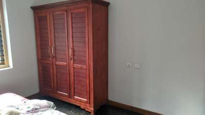 wooden wardrobe