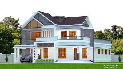 3d elevation 
 #architecturedesigns #3dsmax #LandscapeIdeas #KeralaStyleHouse #vrayrender